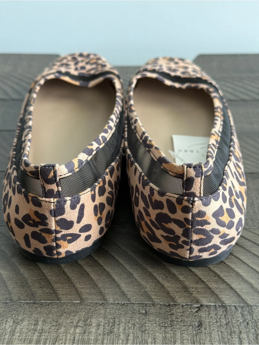 C est. 1946 Cato Leopard Print Flats Sheer Women's Size 9M